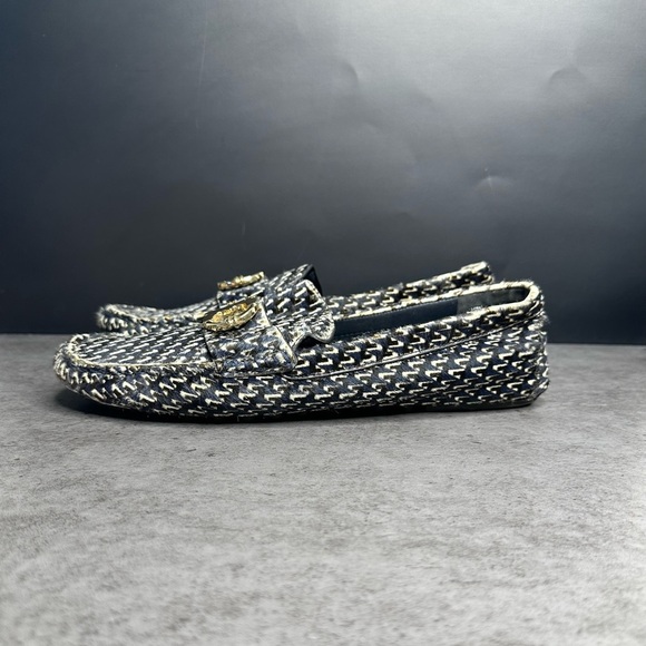 Tory Burch 'Gemini Link' Genuine Calf Hair Driving Loafer - Picture 3 of 8